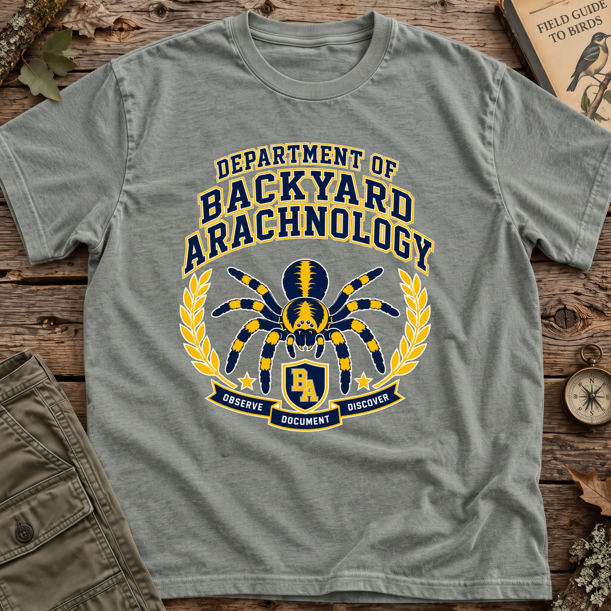Varsity Arachnology T-Shirt