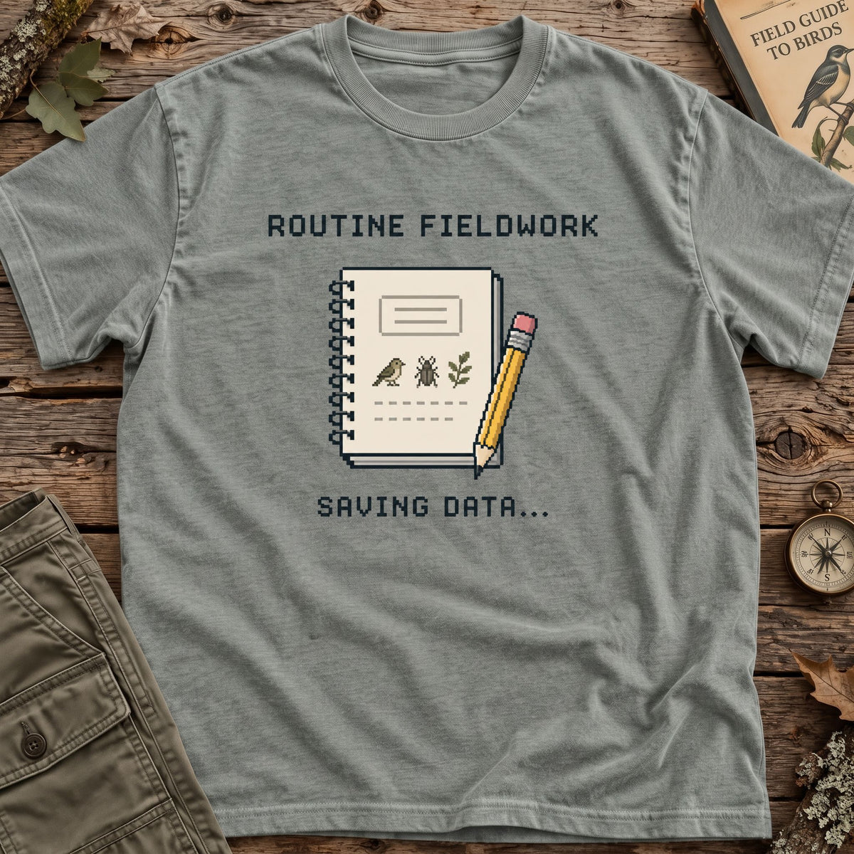 Routine Fieldwork Game T-Shirt