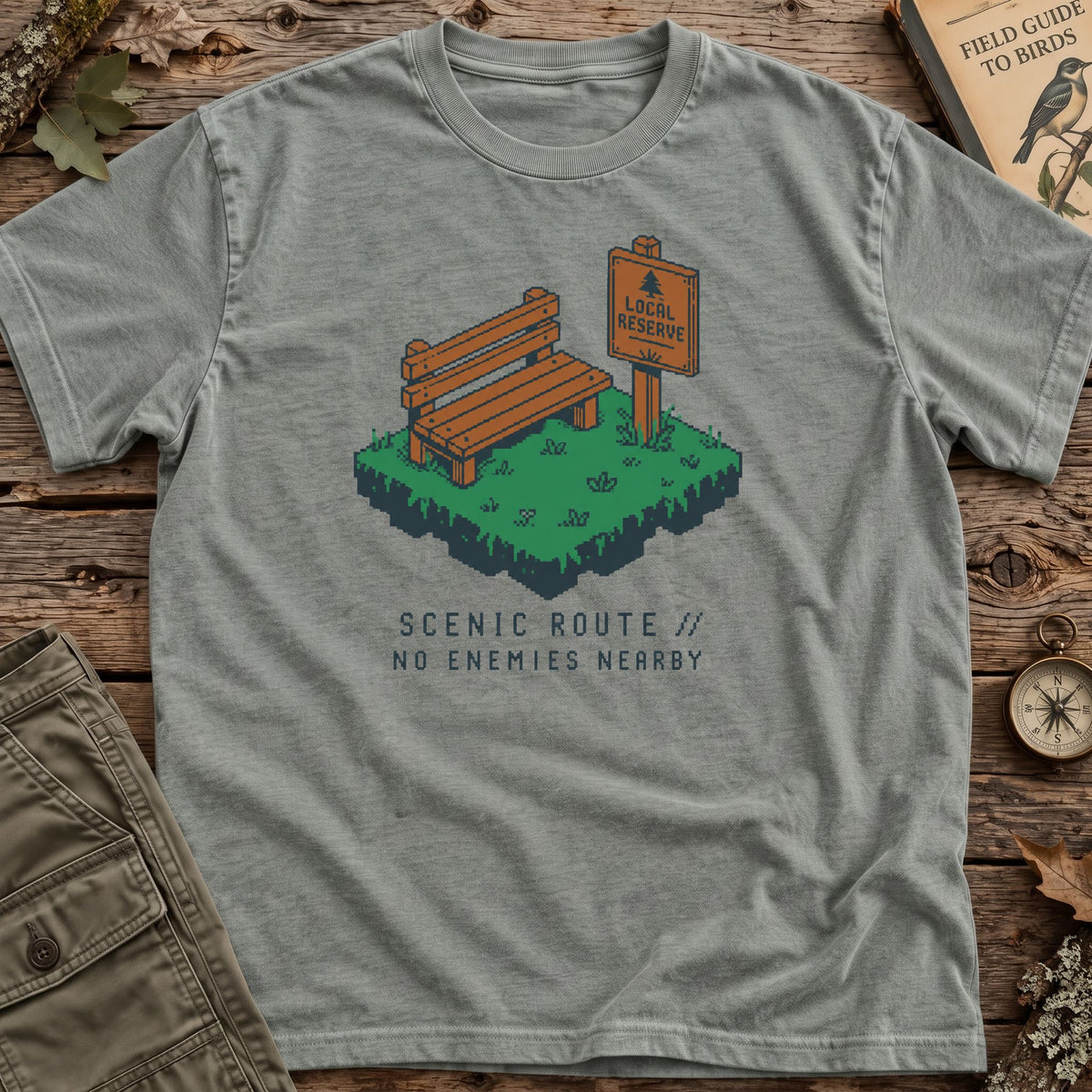 Scenic Route Stop Game T-Shirt