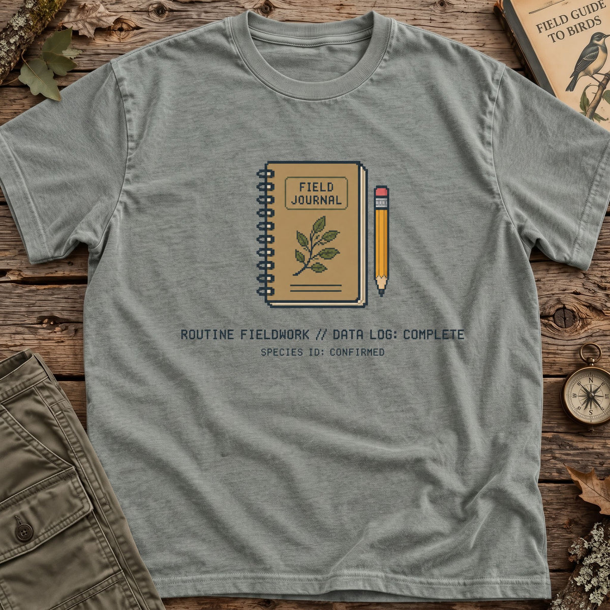 Field Journal Game T-Shirt