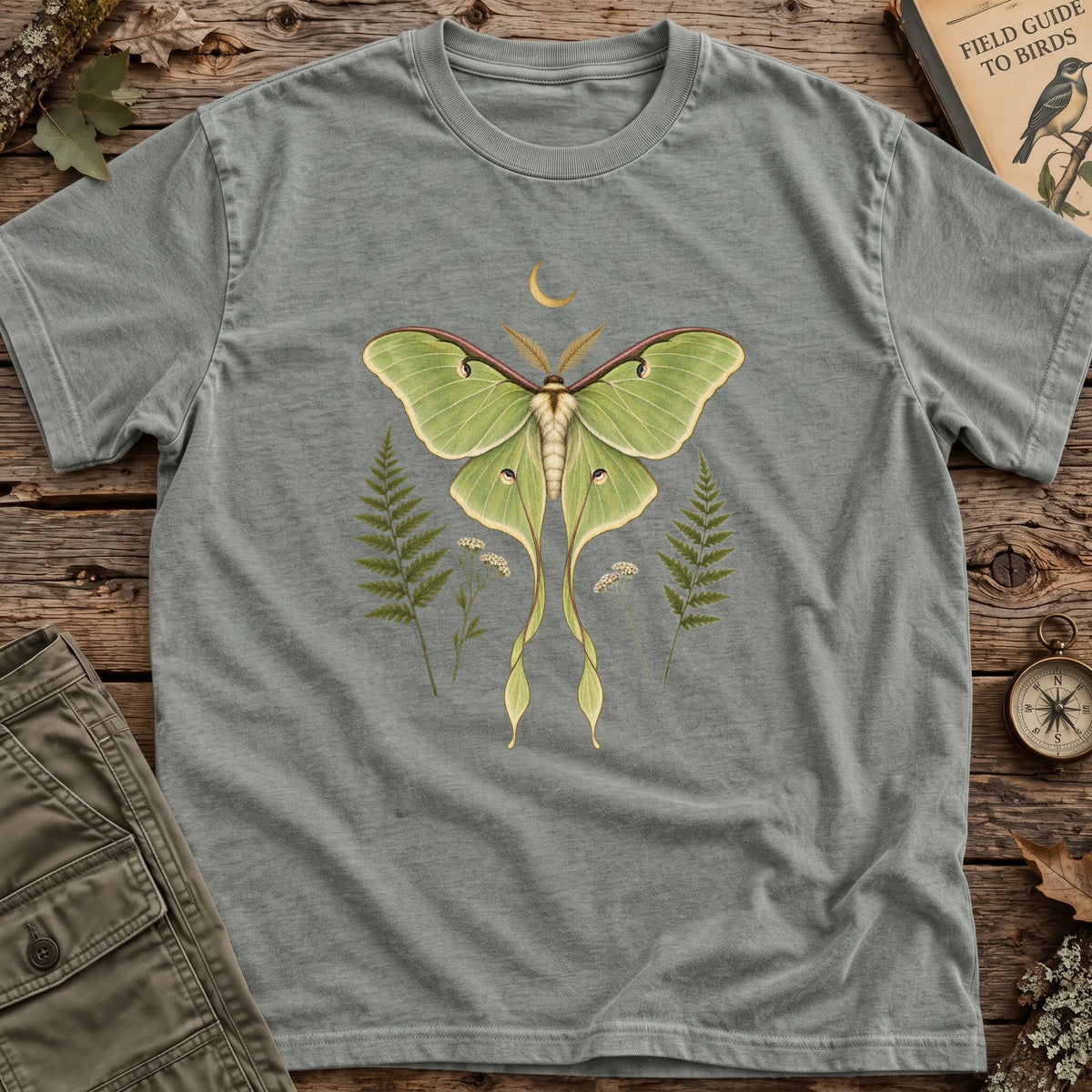 Vintage Moth Moon T-Shirt