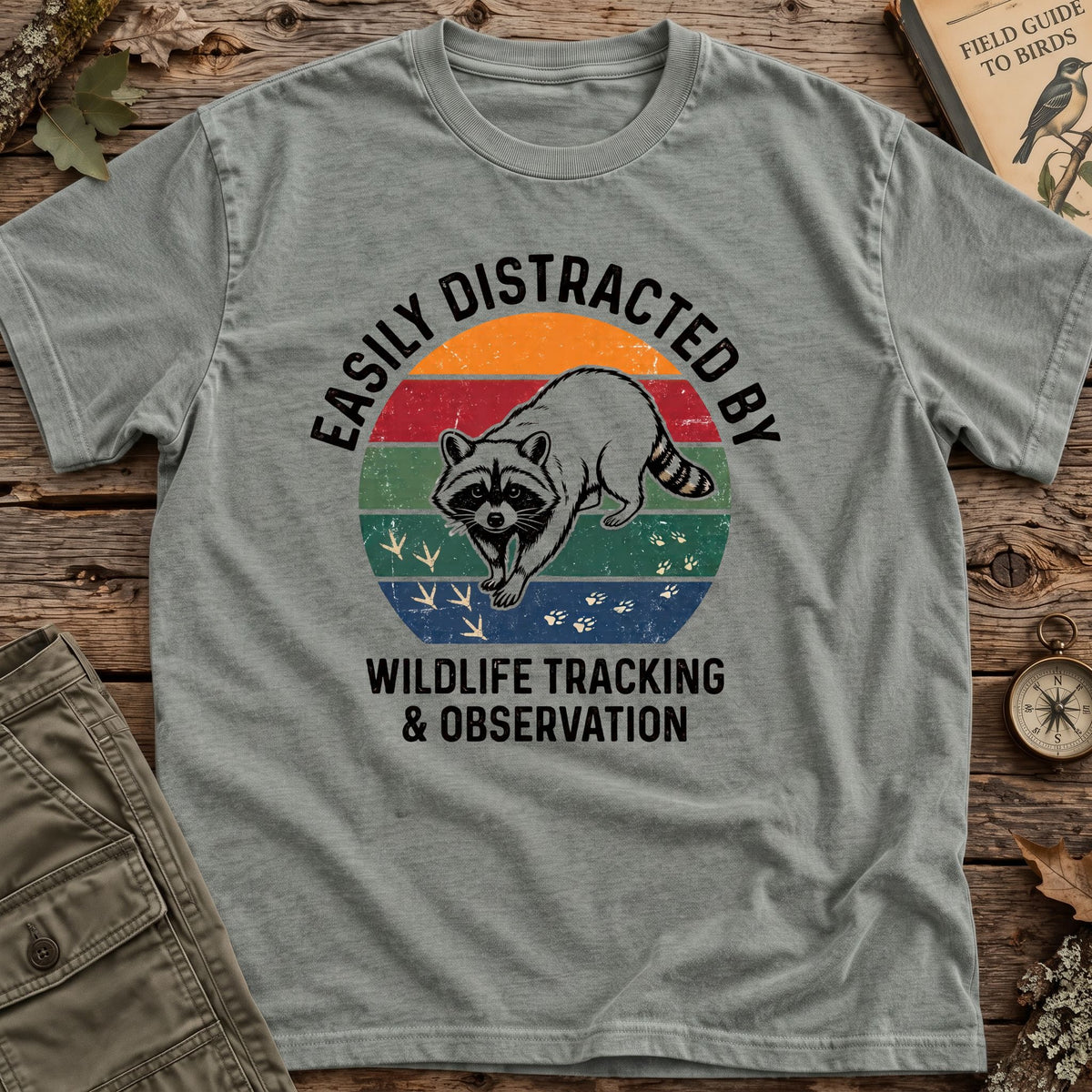 Sunset Wildlife Track T-Shirt