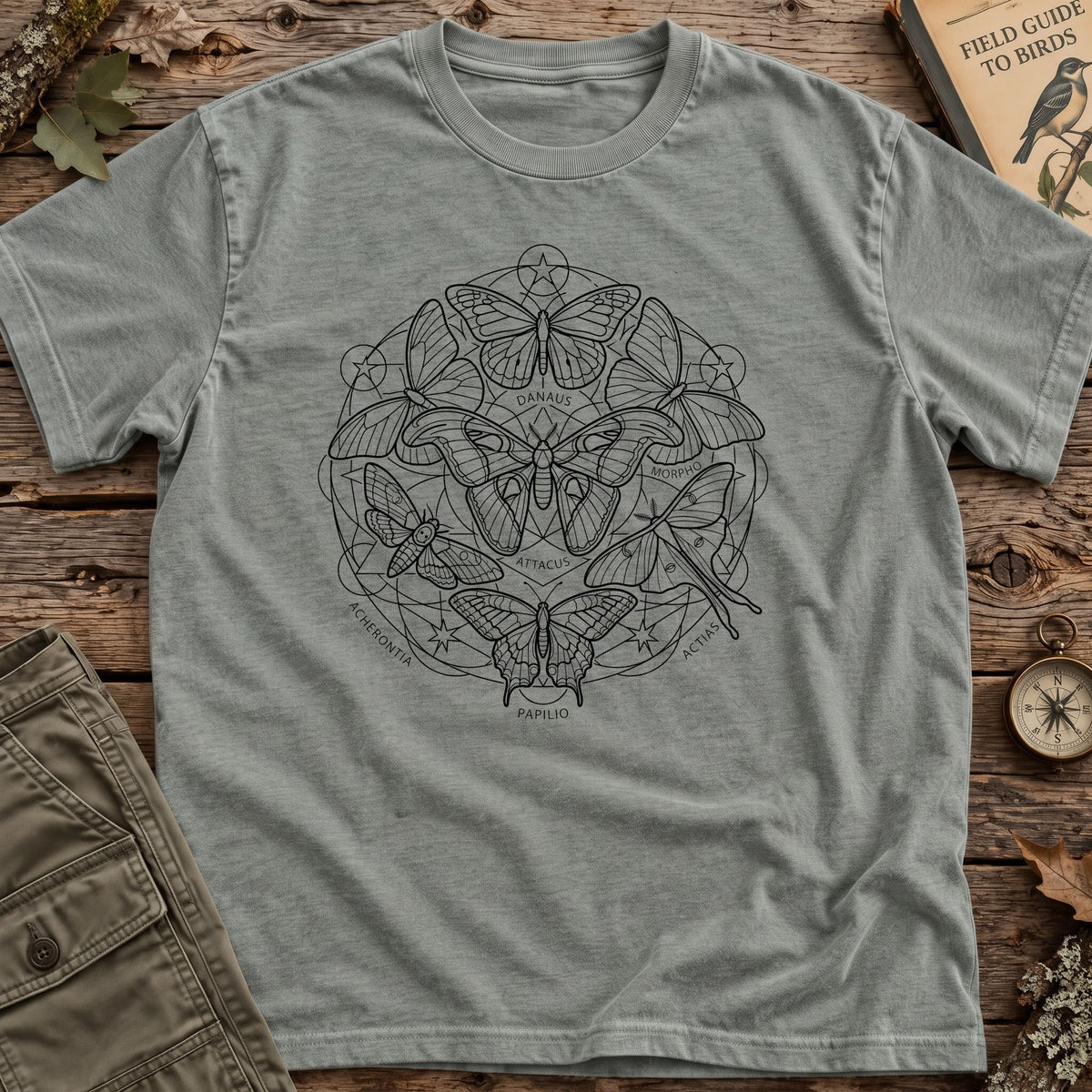 Lepidoptera Mandala T-Shirt