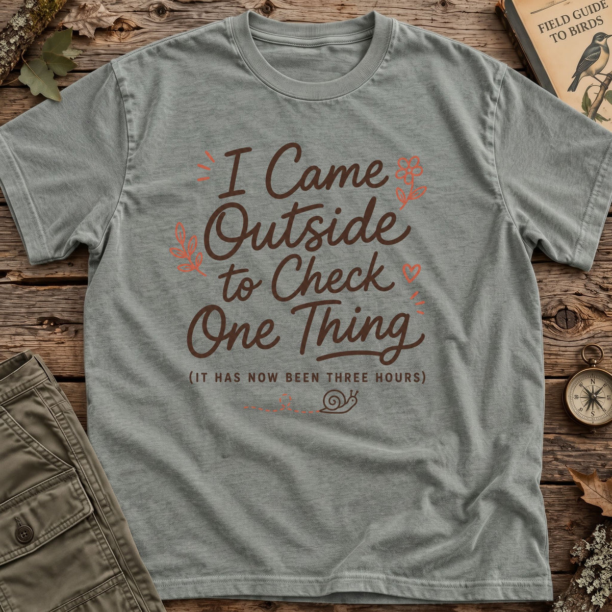 Outside 3 Hours Script T-Shirt