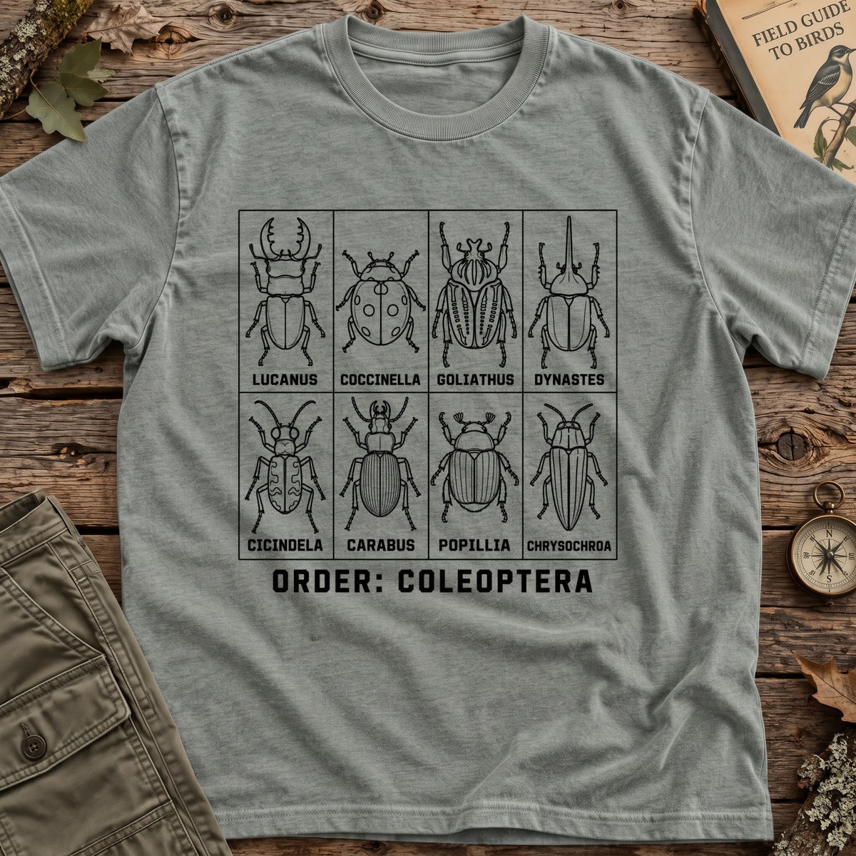Coleoptera Grid T-Shirt