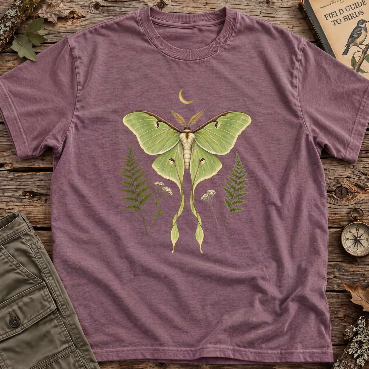 Vintage Moth Moon T-Shirt