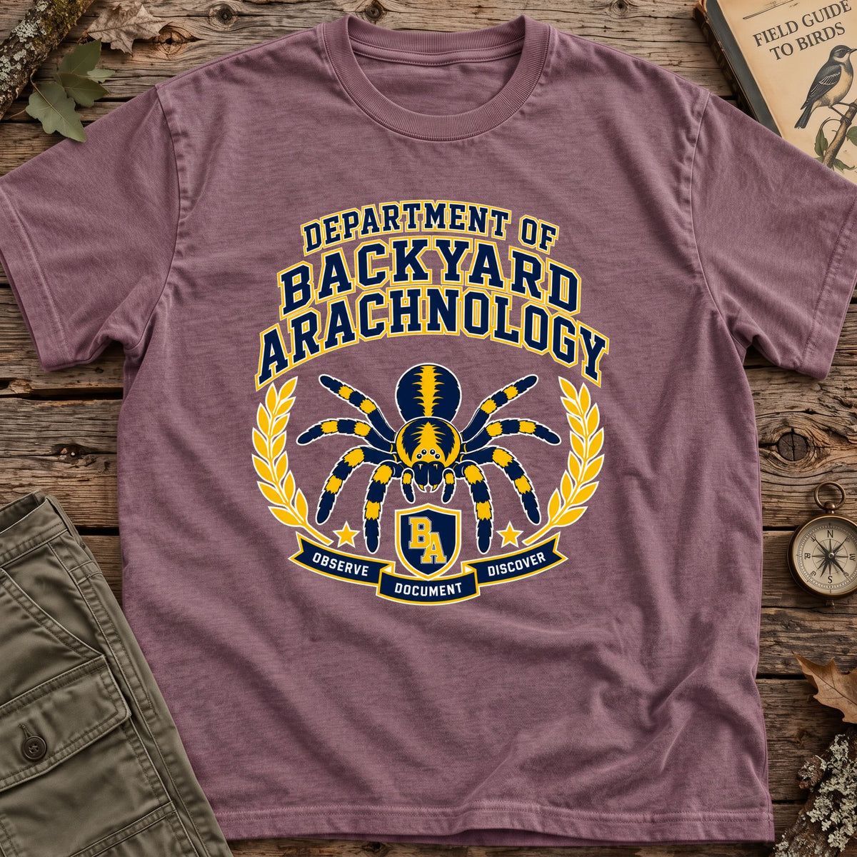 Varsity Arachnology T-Shirt