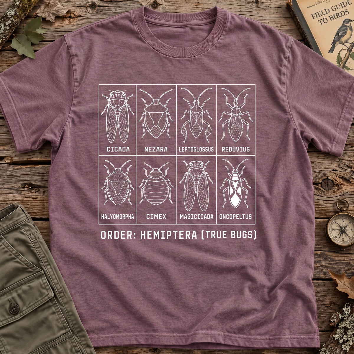 Hemiptera Grid T-Shirt