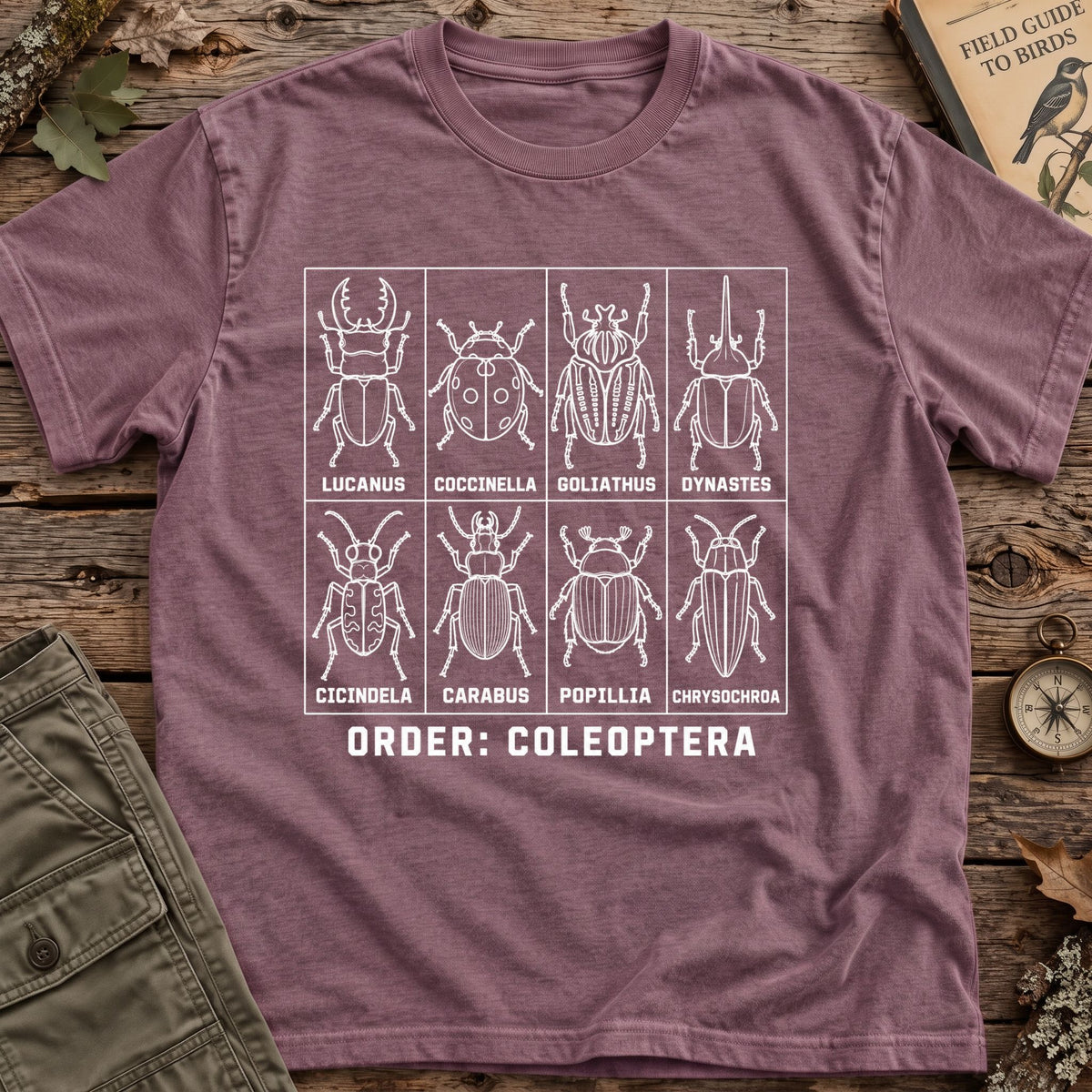 Coleoptera Grid T-Shirt