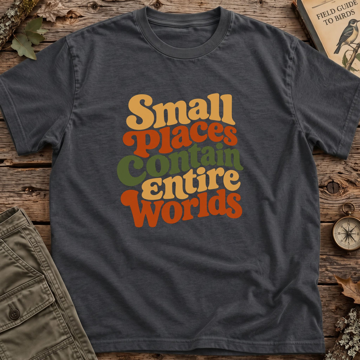 Small Places Entire Worlds T-Shirt