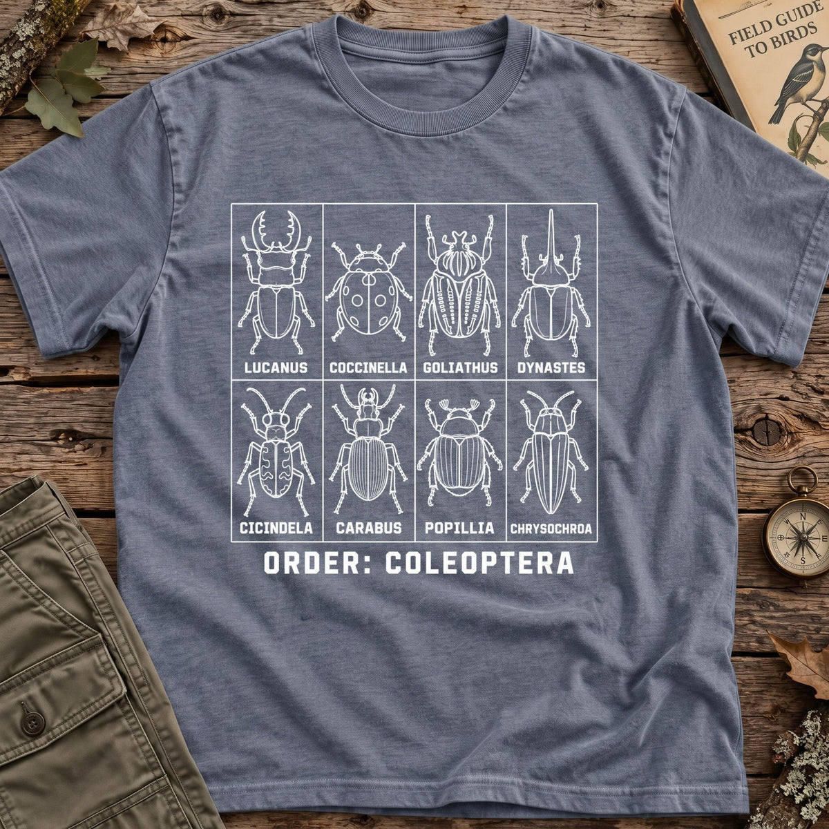 Coleoptera Grid T-Shirt