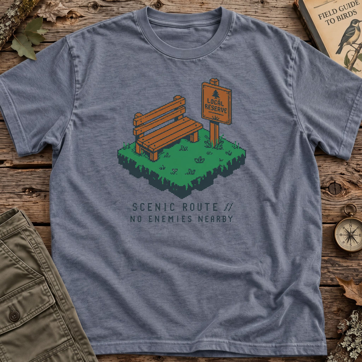 Scenic Route Stop Game T-Shirt