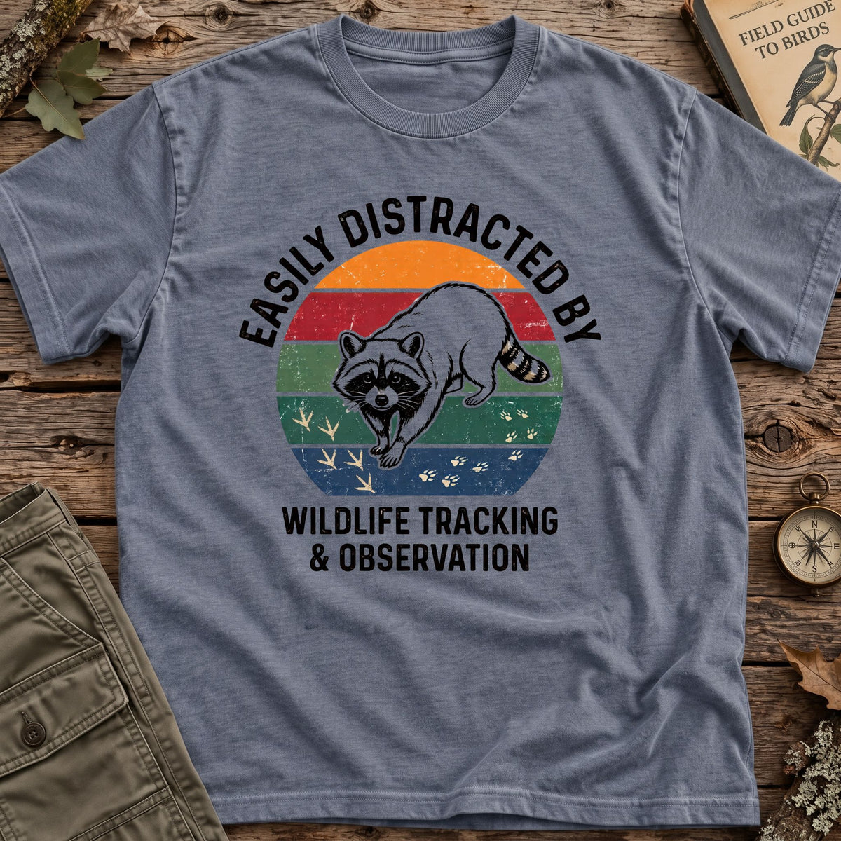 Sunset Wildlife Track T-Shirt