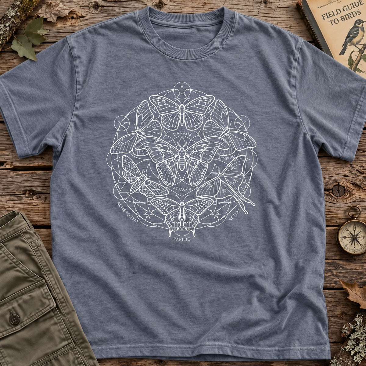 Lepidoptera Mandala T-Shirt