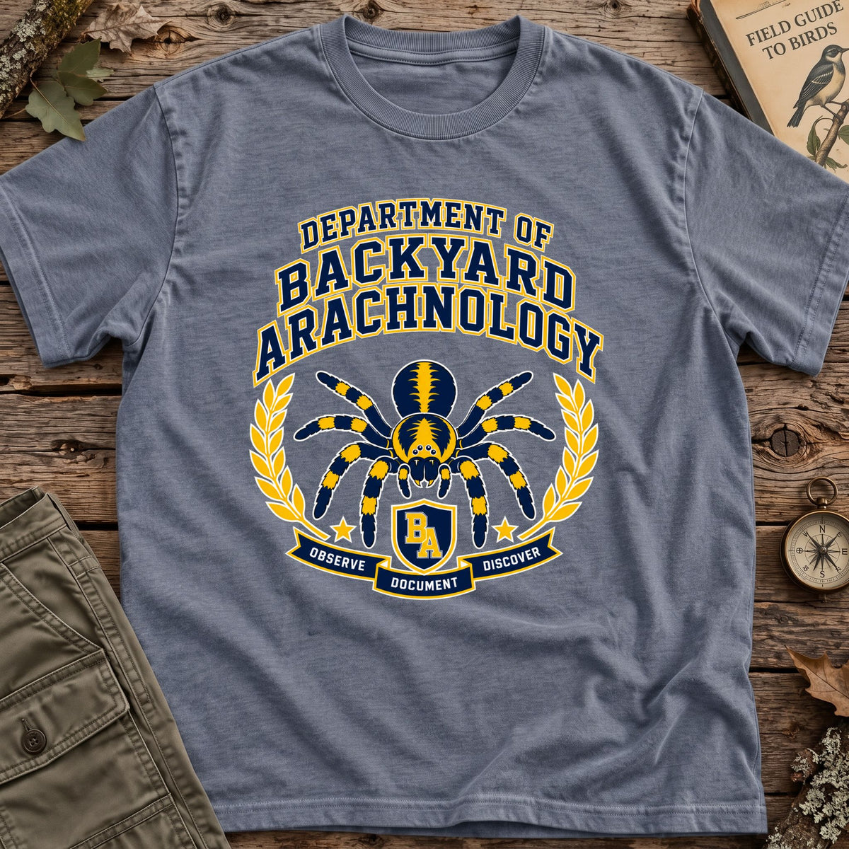Varsity Arachnology T-Shirt