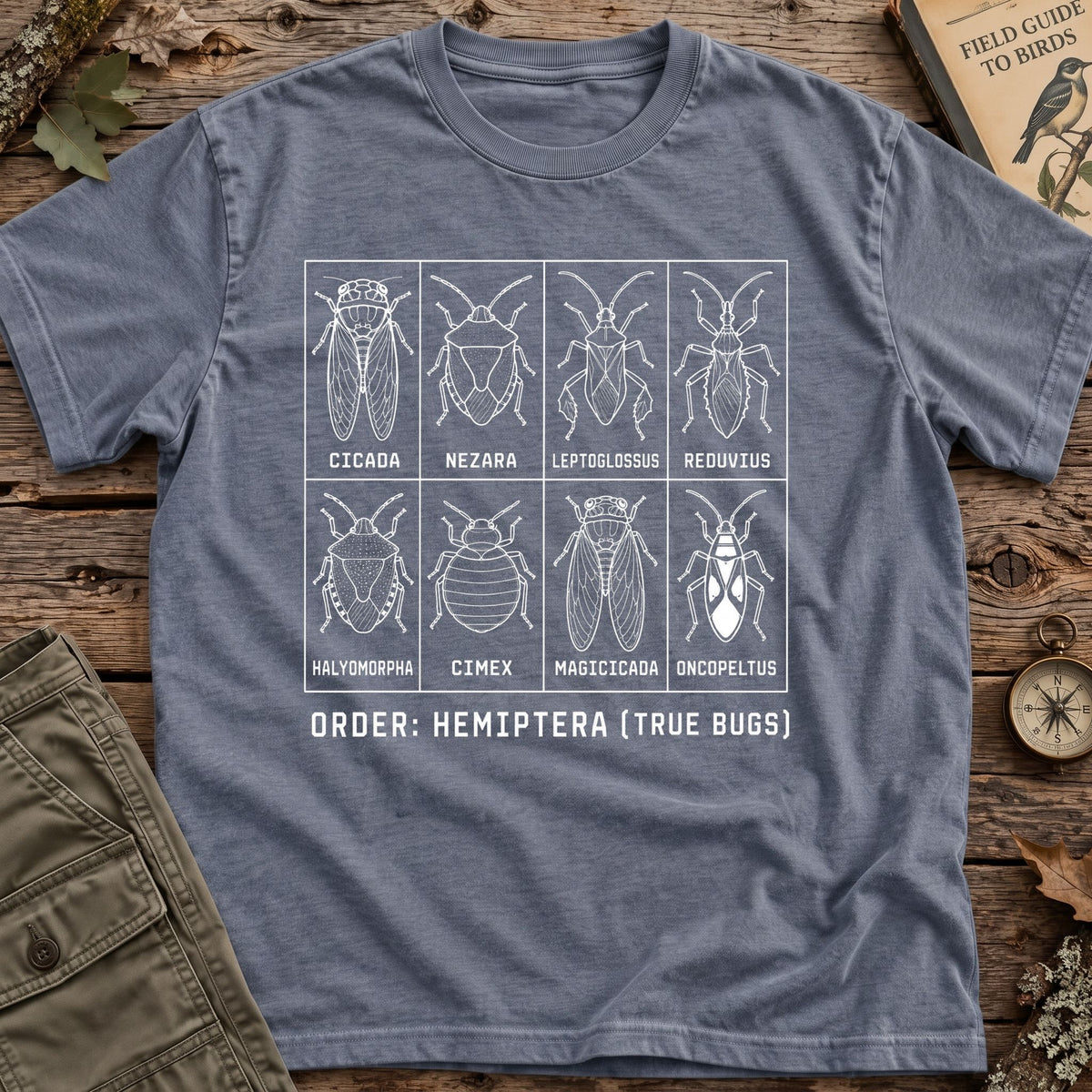 Hemiptera Grid T-Shirt