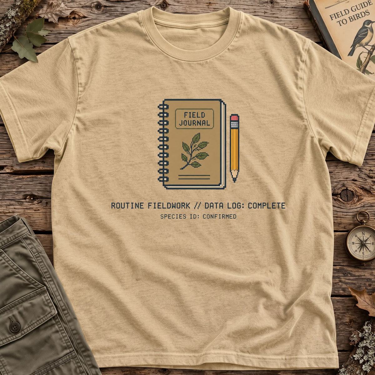 Field Journal Game T-Shirt