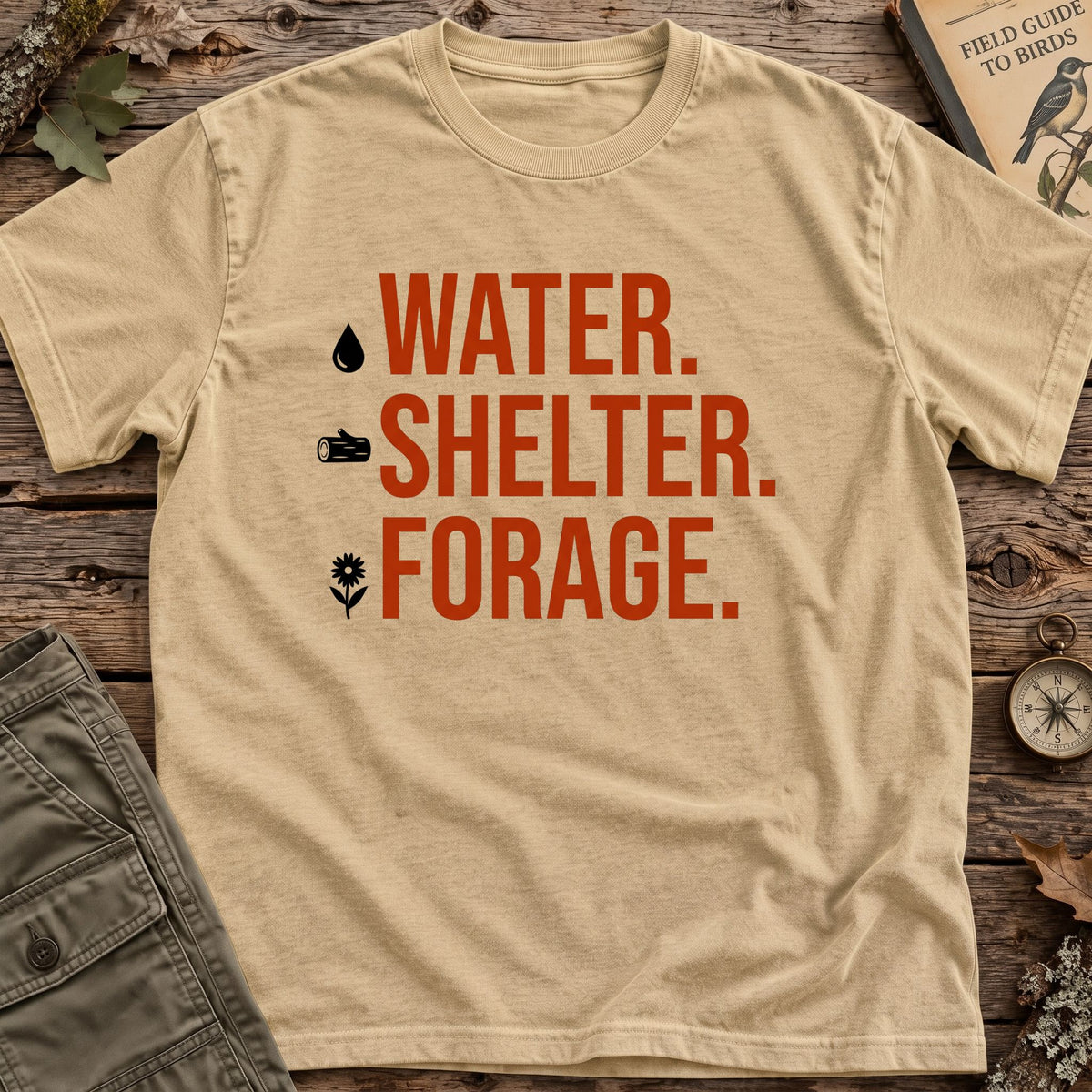 Water Shelter Forage T-Shirt