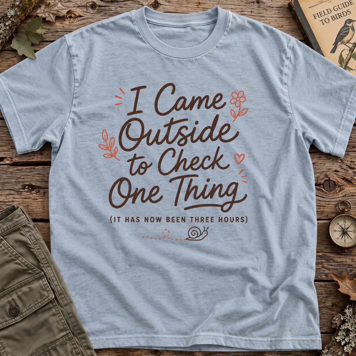 Outside 3 Hours Script T-Shirt