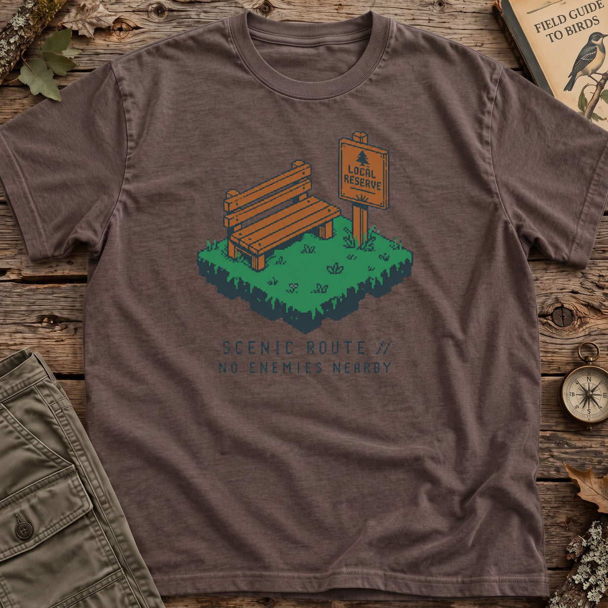 Scenic Route Stop Game T-Shirt