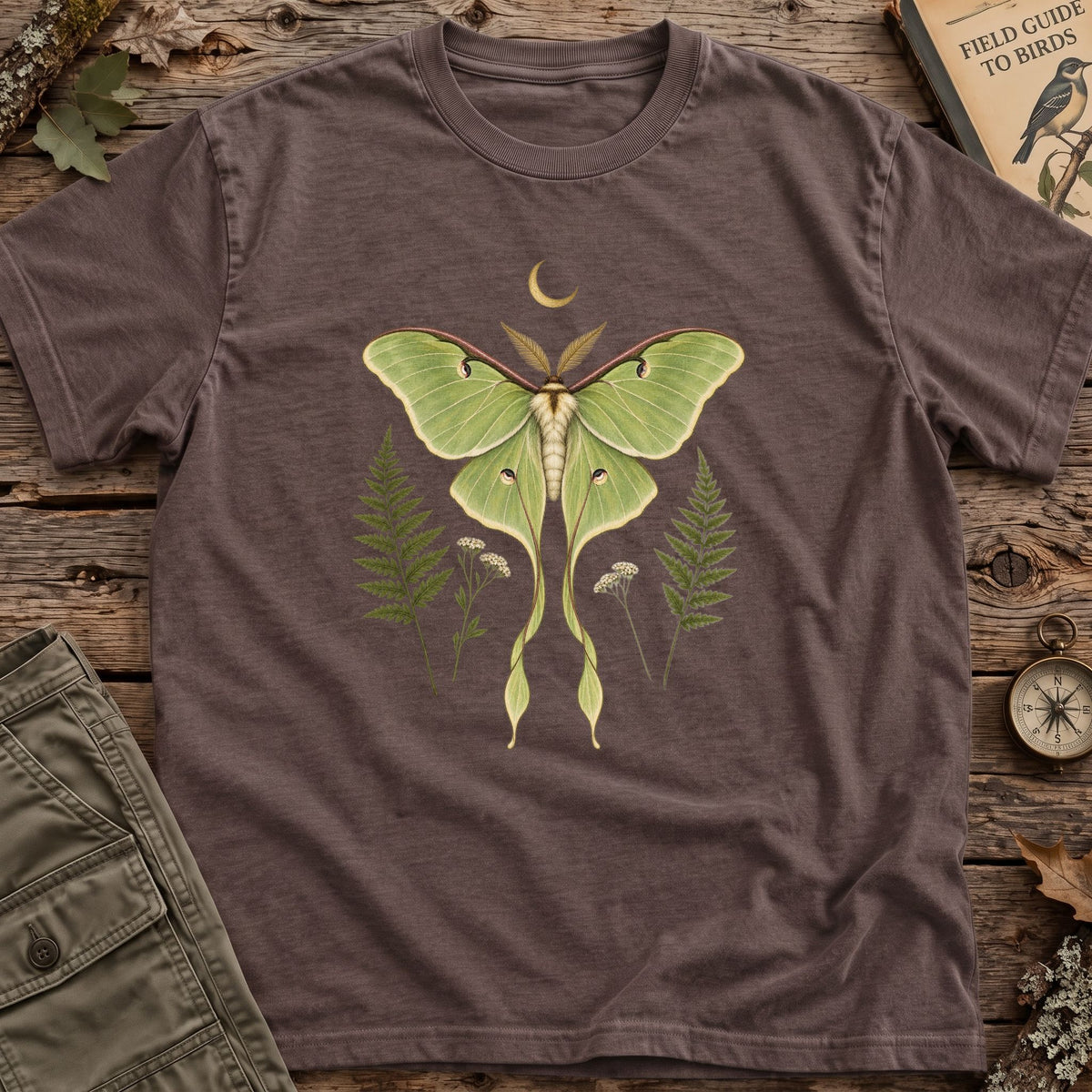 Vintage Moth Moon T-Shirt