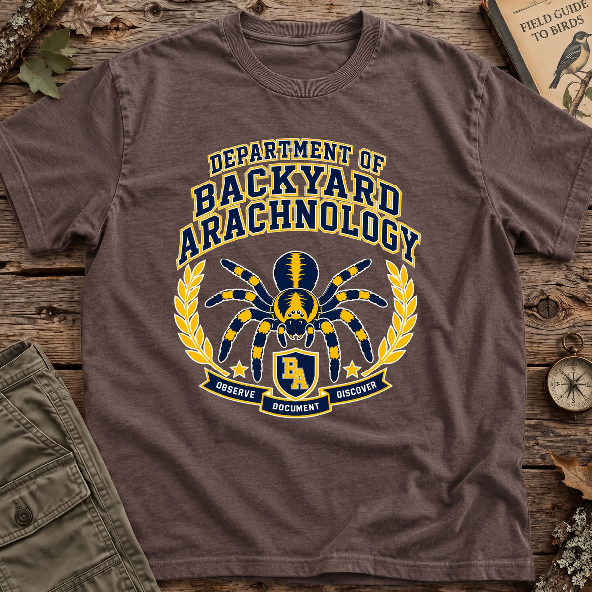 Varsity Arachnology T-Shirt