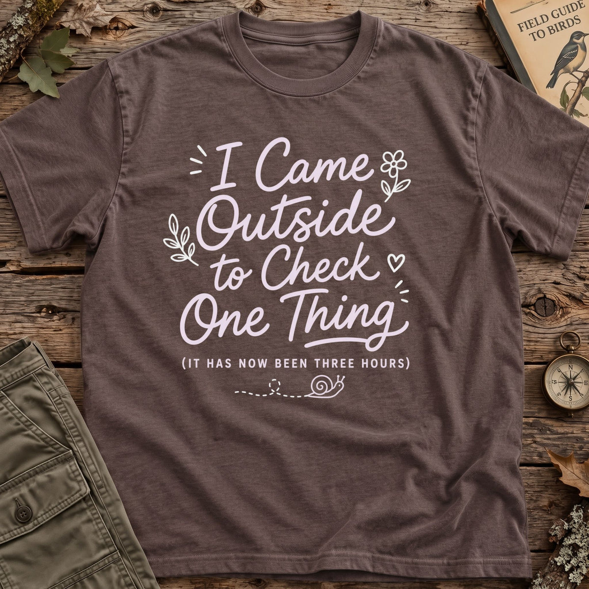 Outside 3 Hours Script T-Shirt