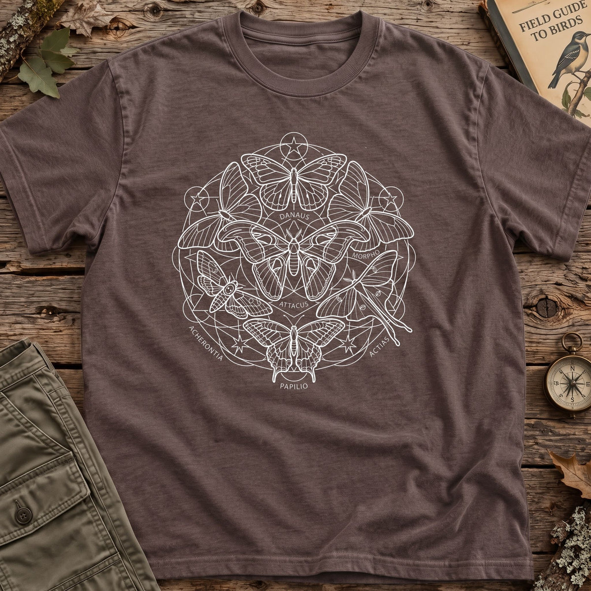 Lepidoptera Mandala T-Shirt