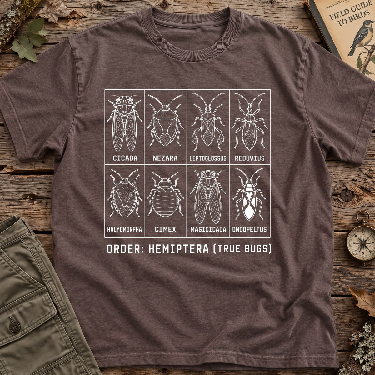 Hemiptera Grid T-Shirt