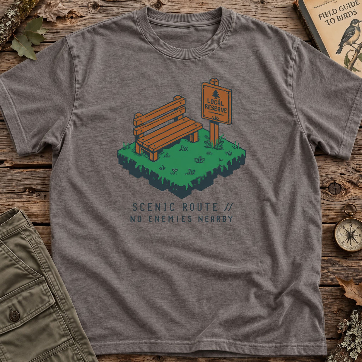 Scenic Route Stop Game T-Shirt