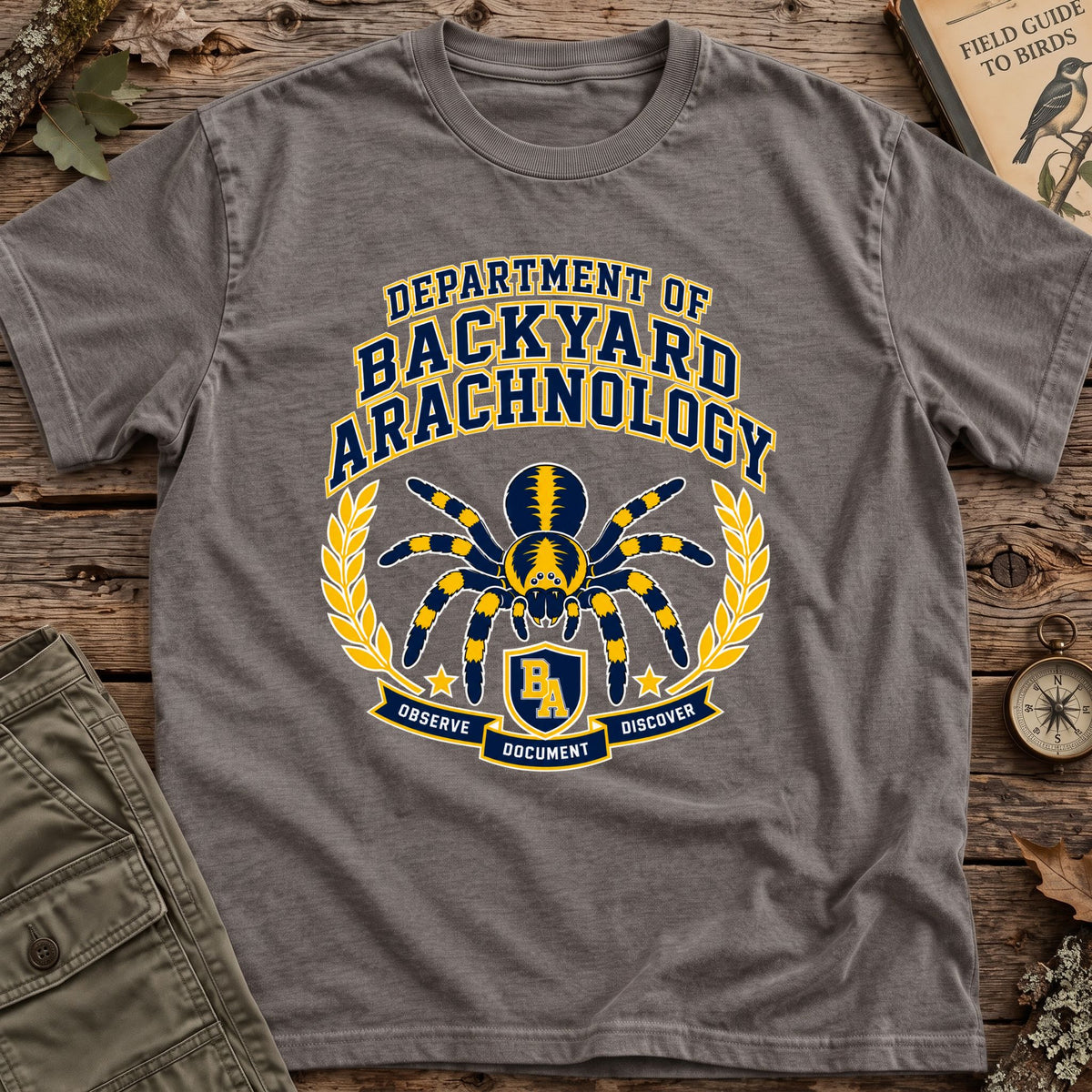 Varsity Arachnology T-Shirt