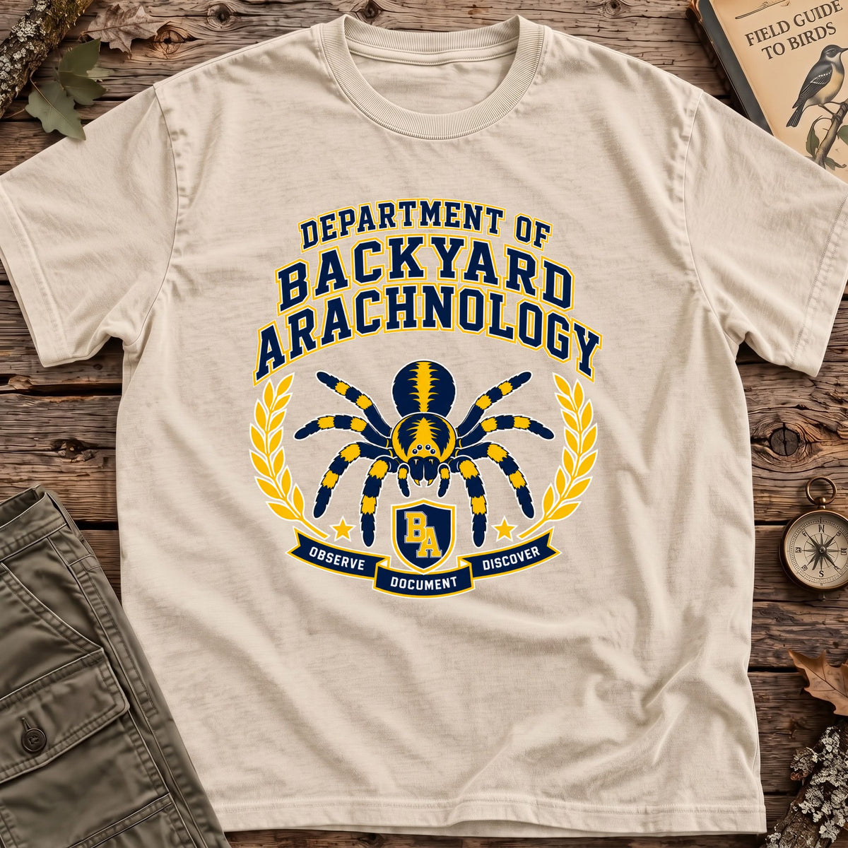 Varsity Arachnology T-Shirt