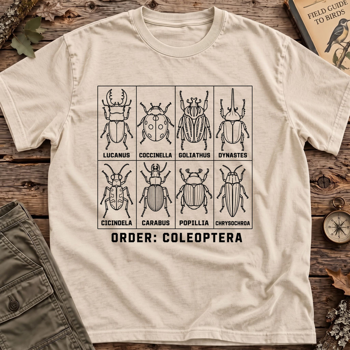 Coleoptera Grid T-Shirt