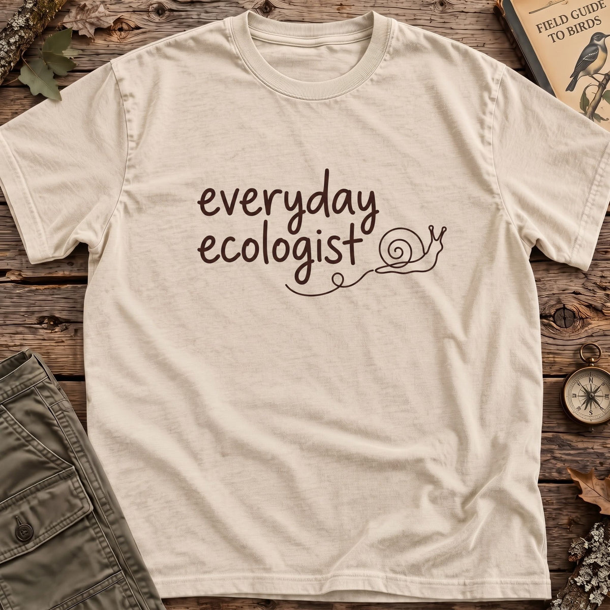 Everyday Ecologist Snail T-Shirt