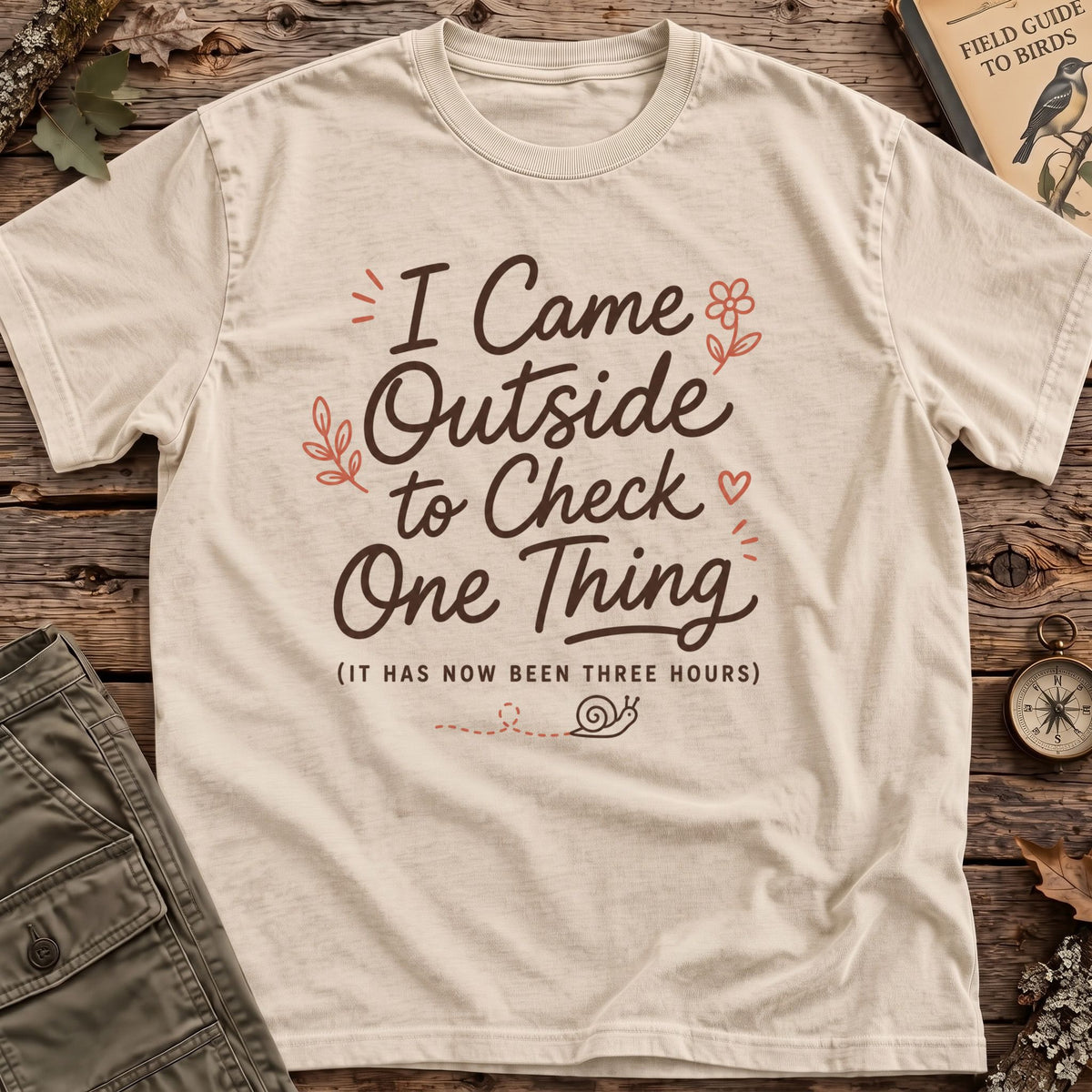 Outside 3 Hours Script T-Shirt