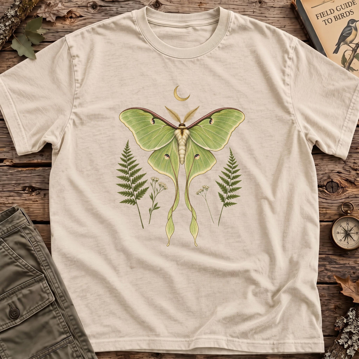 Vintage Moth Moon T-Shirt