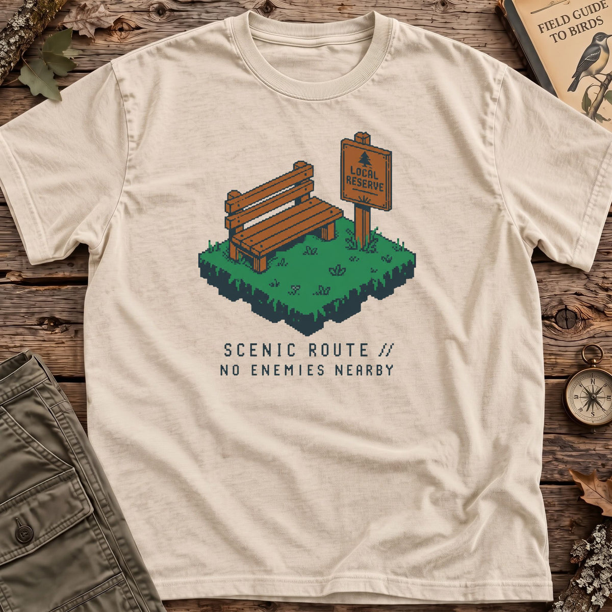 Scenic Route Stop Game T-Shirt