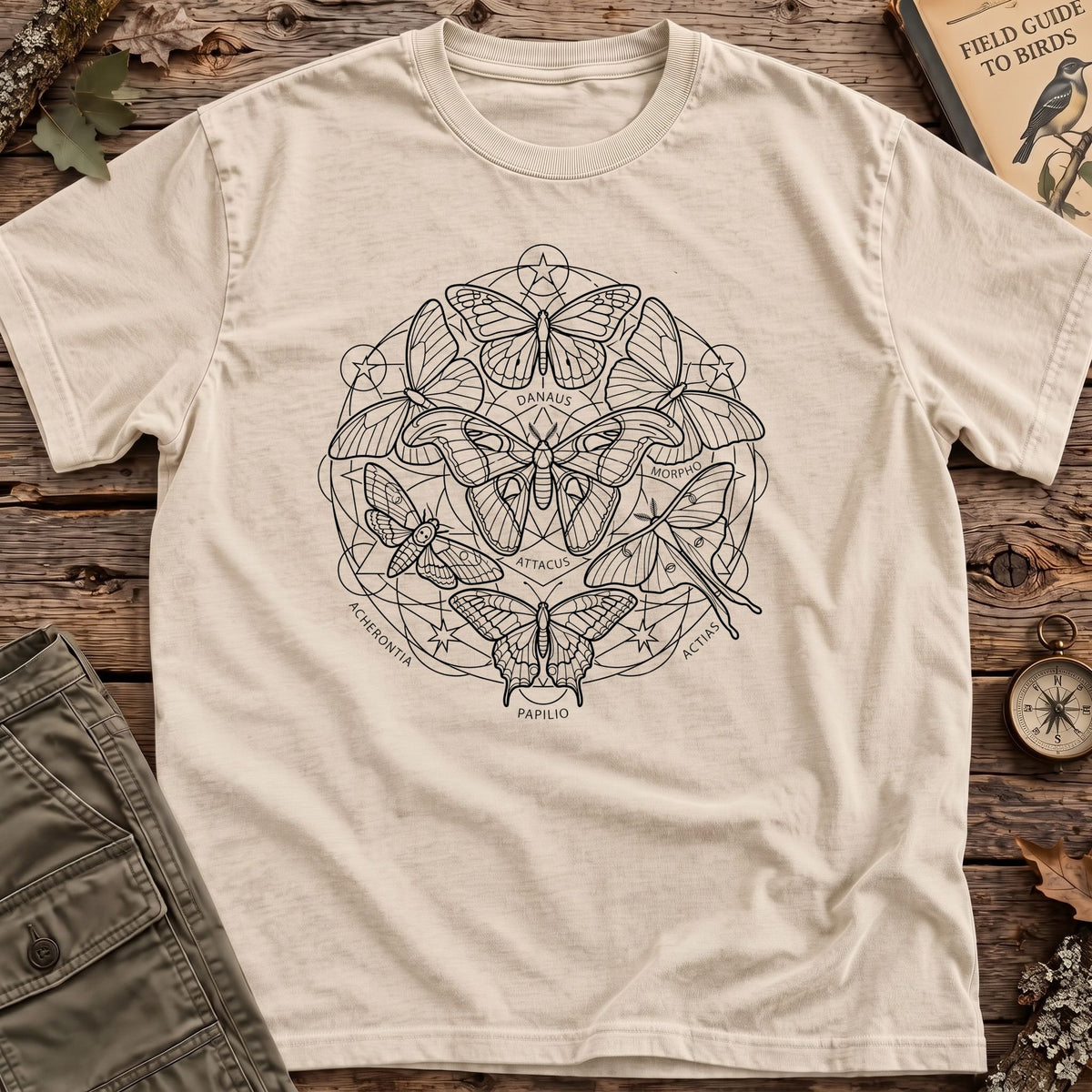 Lepidoptera Mandala T-Shirt