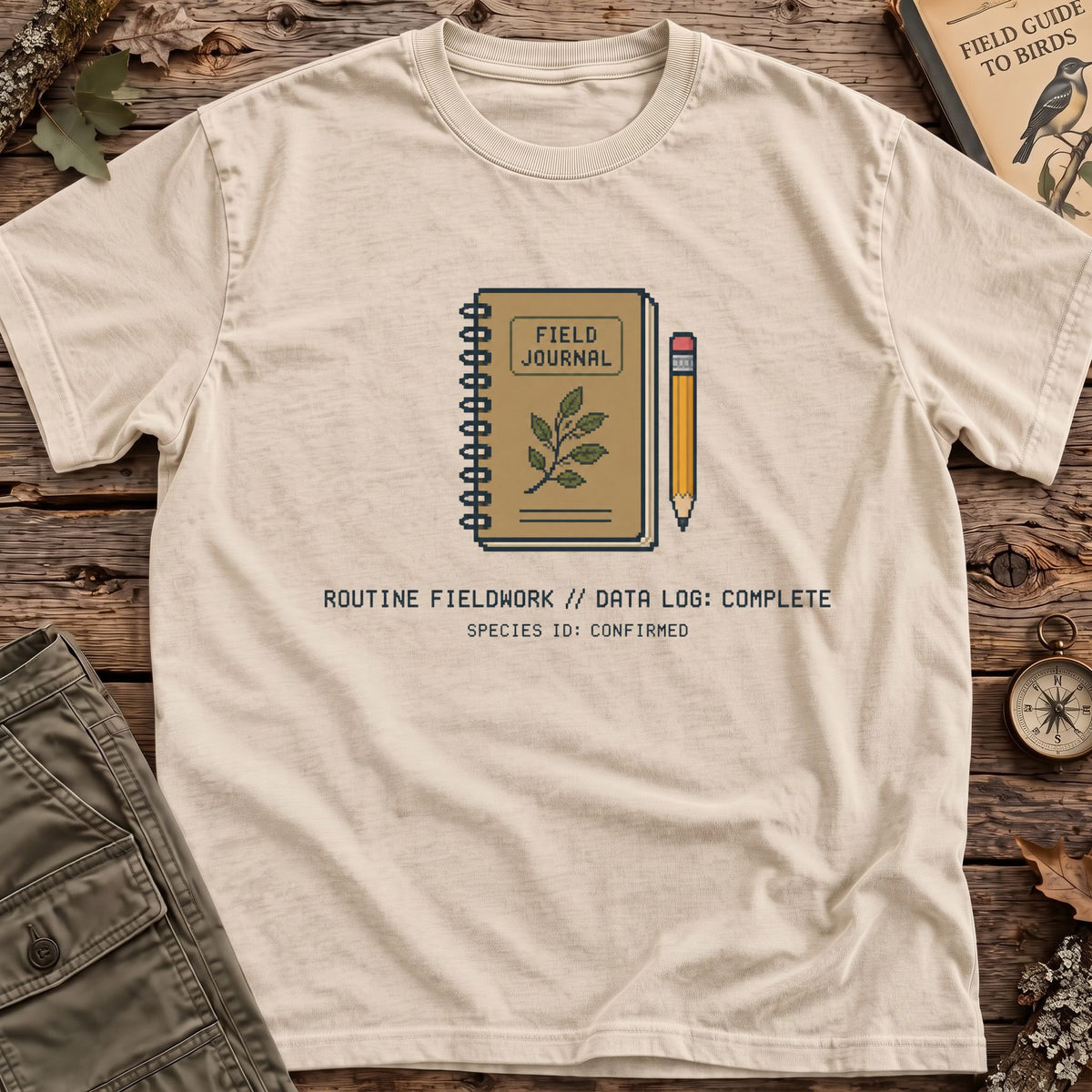 Field Journal Game T-Shirt