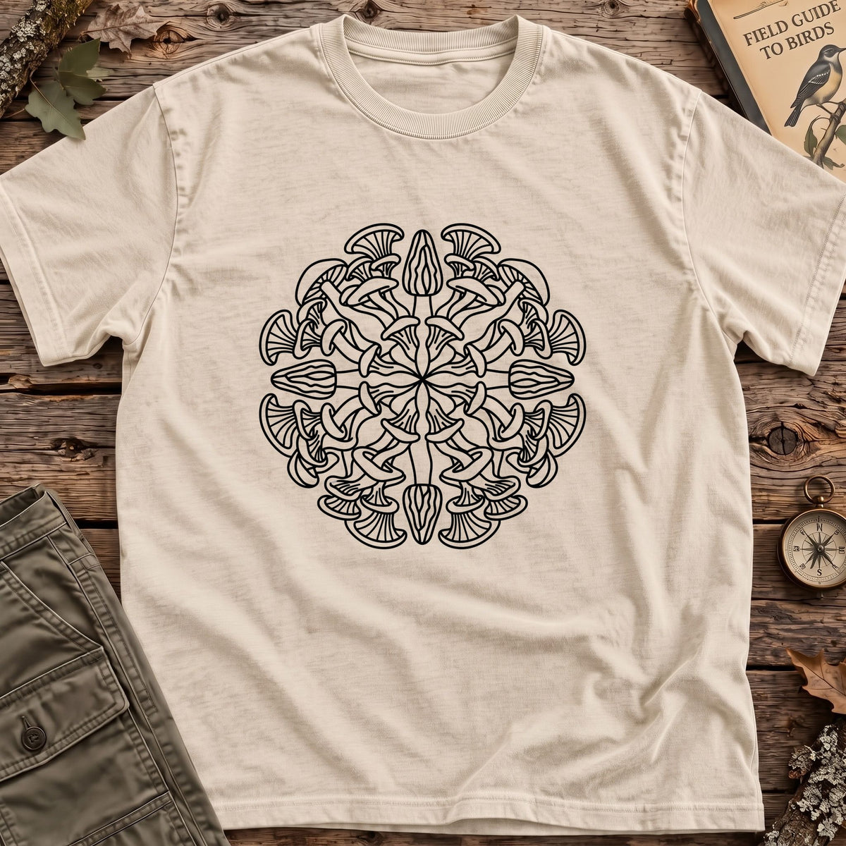 Mushroom Mandala T-Shirt