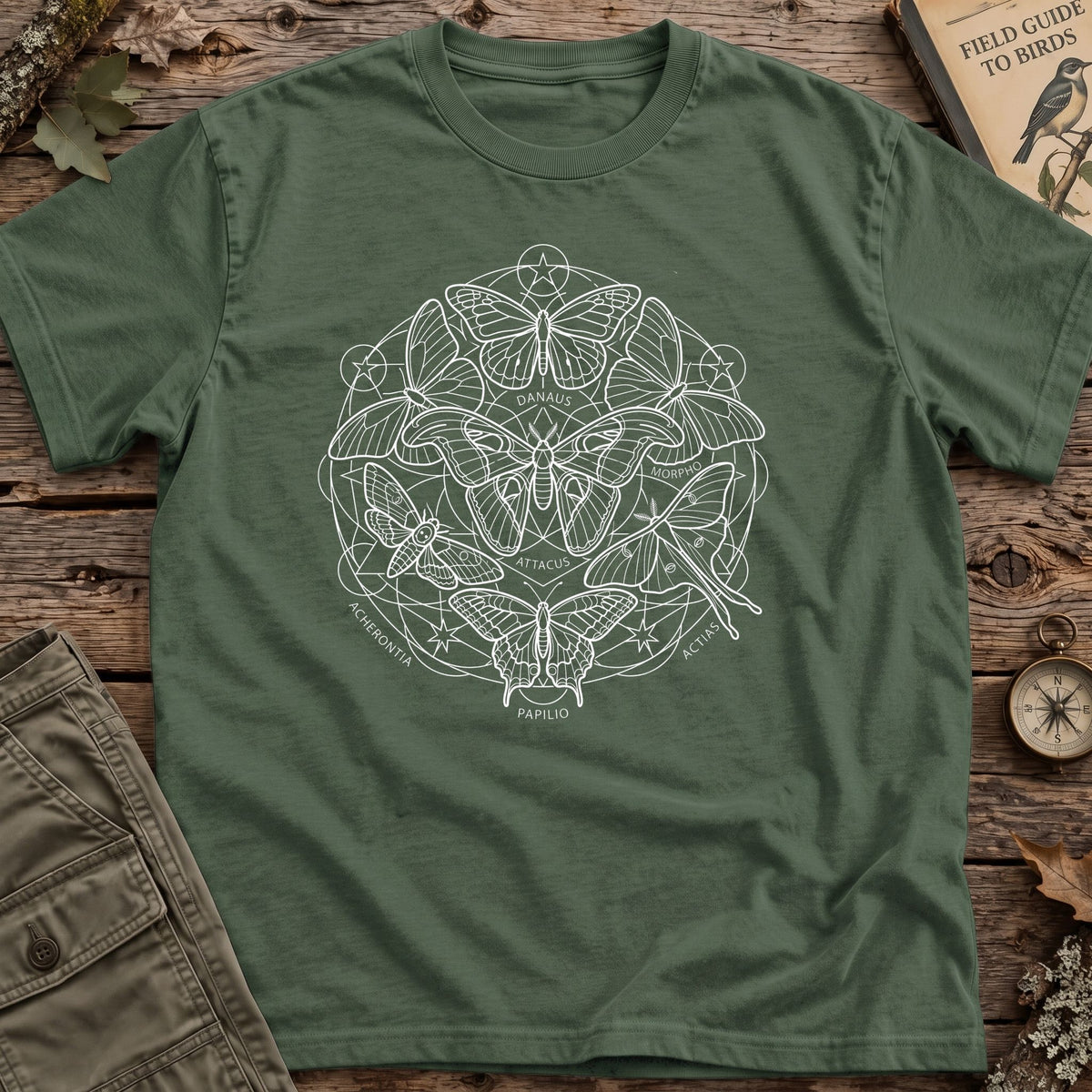 Lepidoptera Mandala T-Shirt