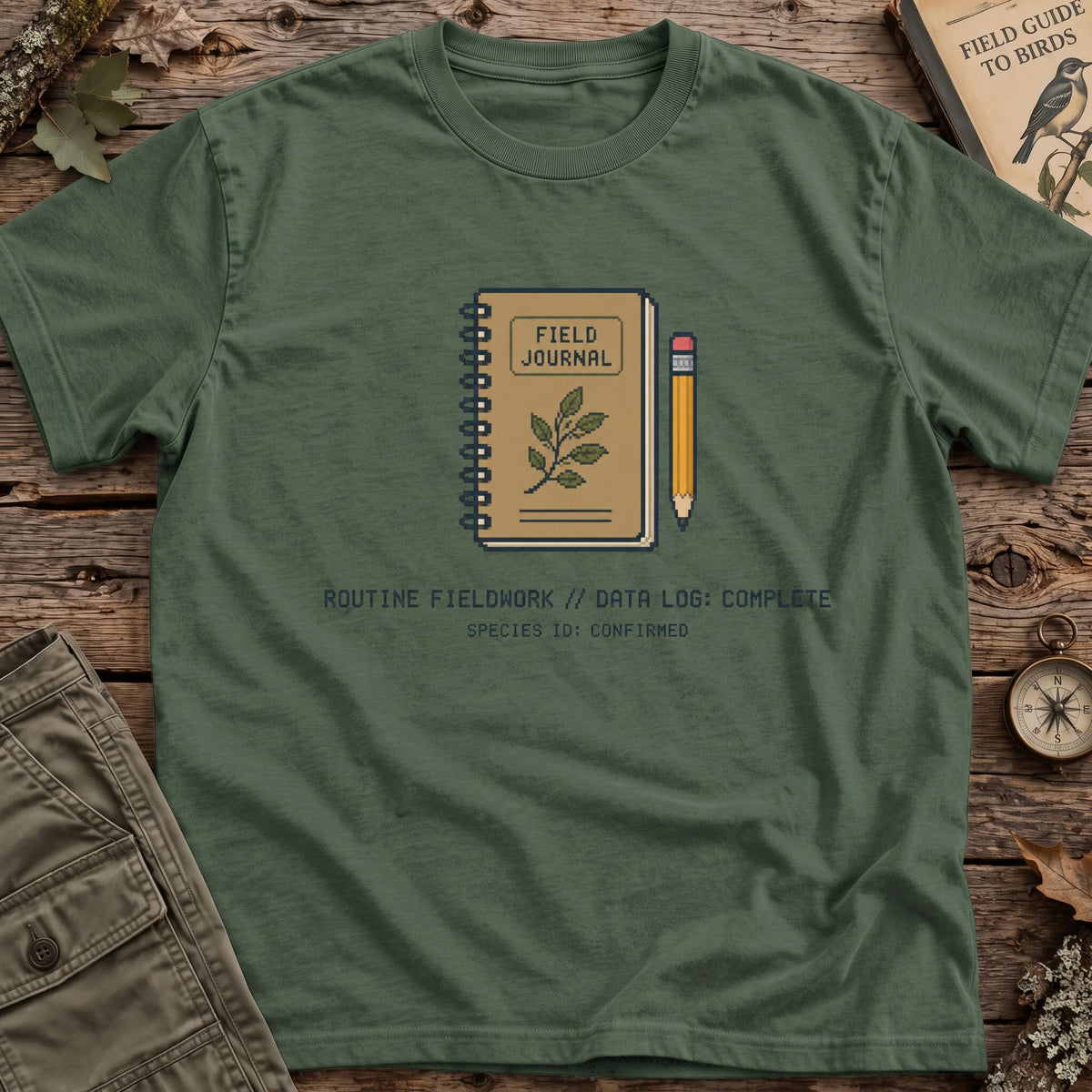 Field Journal Game T-Shirt