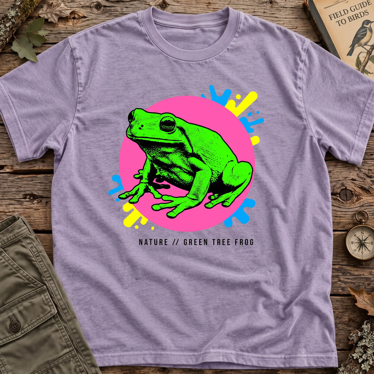 Pop Green Tree Frog T-Shirt