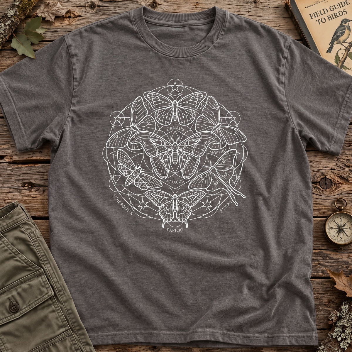 Lepidoptera Mandala T-Shirt