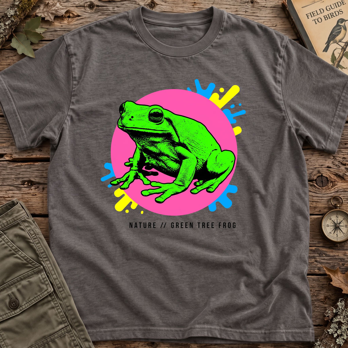 Pop Green Tree Frog T-Shirt