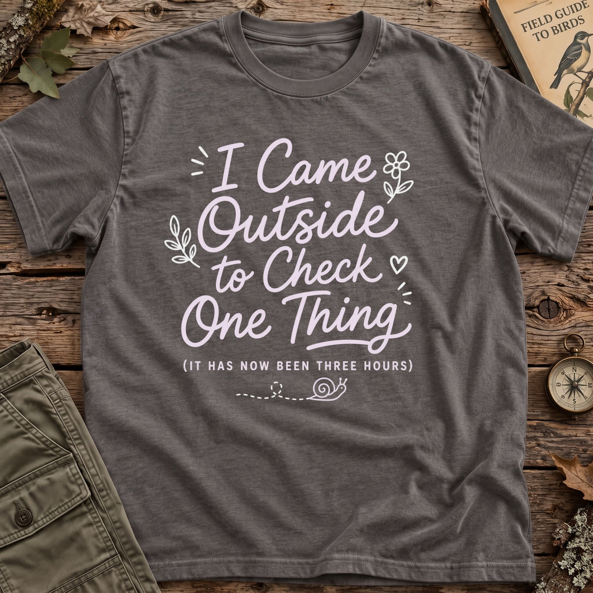 Outside 3 Hours Script T-Shirt