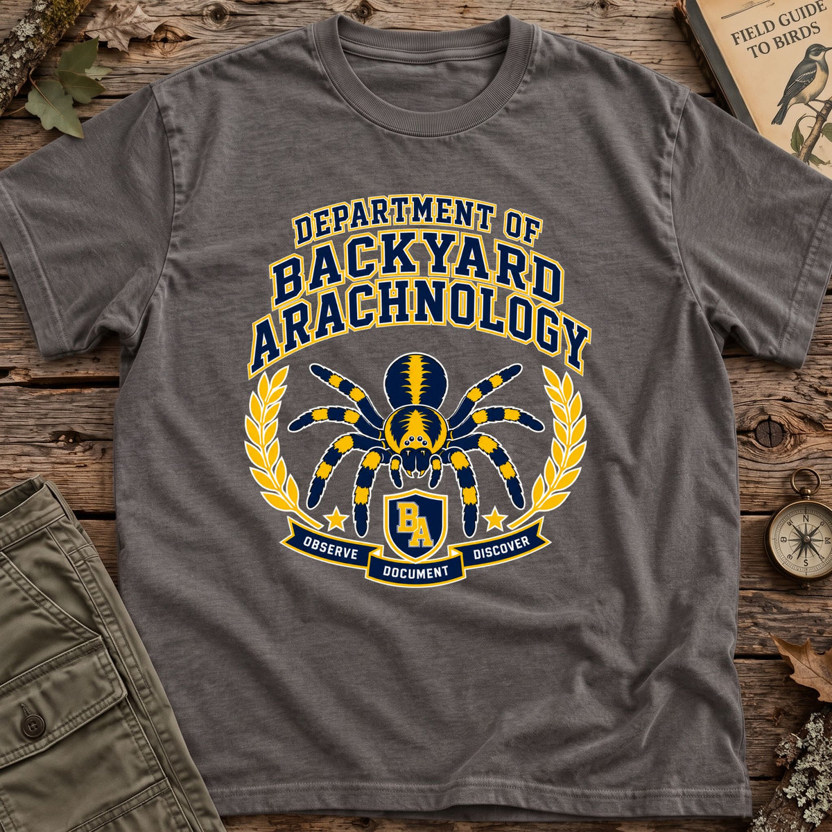 Varsity Arachnology T-Shirt