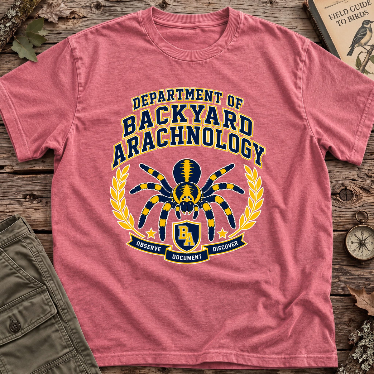Varsity Arachnology T-Shirt