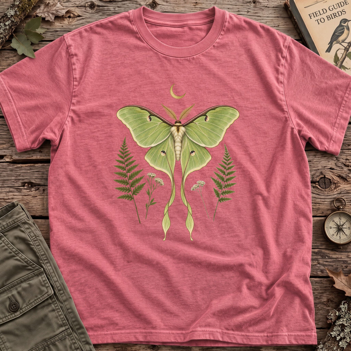 Vintage Moth Moon T-Shirt
