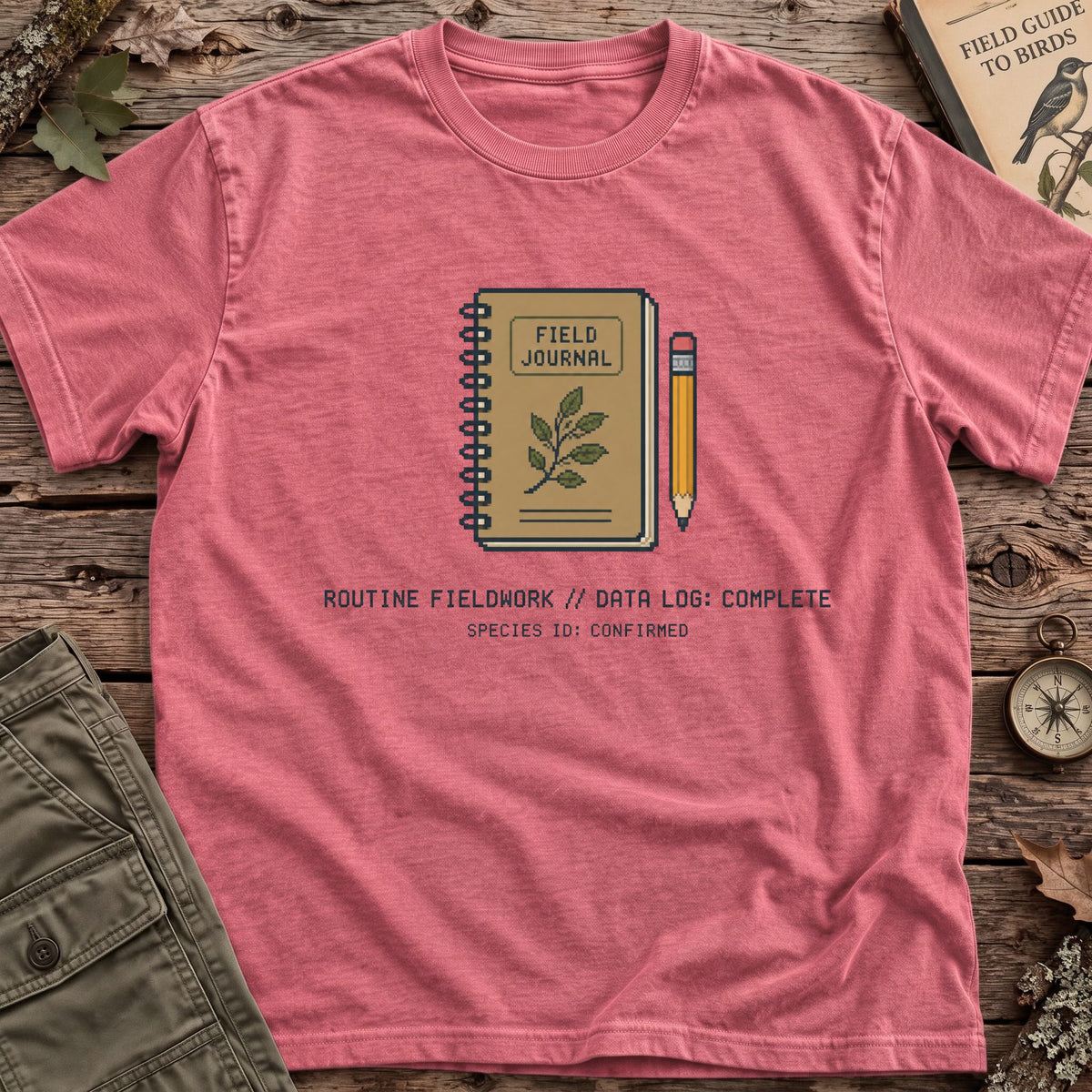 Field Journal Game T-Shirt